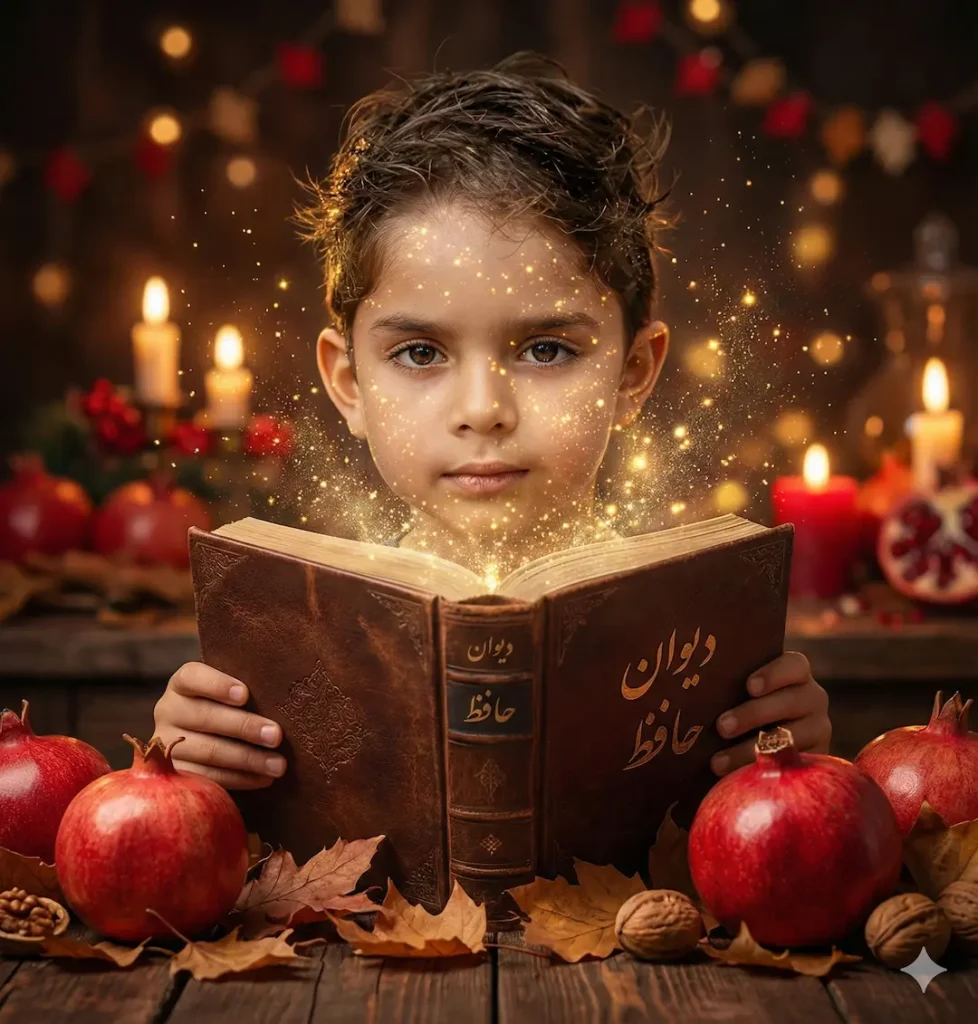 ساخت عکس یلدا با هوش مصنوعی